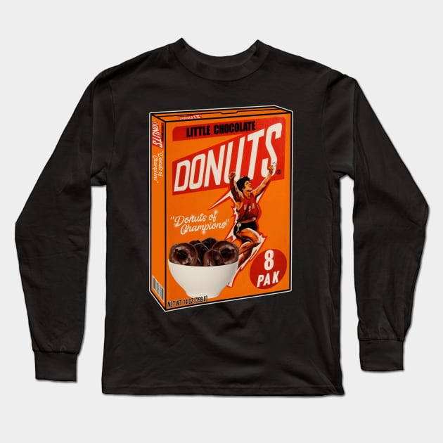 Little Chocolate Donuts Cereal Snl Long Sleeve T Shirt TeePublic